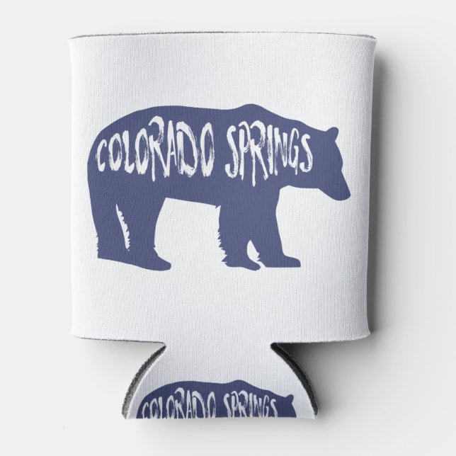 Porta-lata Urso de Colorado Springs (Frente)