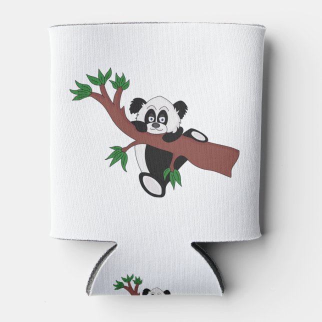 Porta-lata Urso Panda Bonito (Frente)