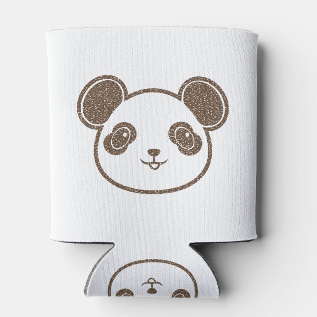 Porta-lata Urso Panda Desapontado (Traseira)