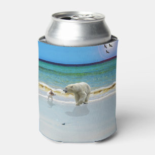 Porta-lata Urso Polar Conhece Jack Russell, Consegue Mais Fri