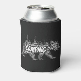 Porta-lata Ursos Negros Russos na Floresta