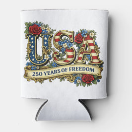 Porta-lata USA America's 250th Anniversary