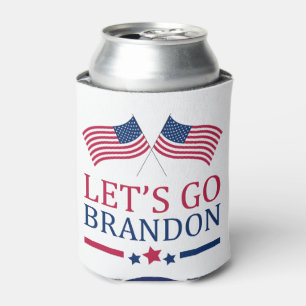Porta-lata USA Flags Vamos Go Brandon Can Cooler