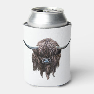Porta-lata Vaca escocesa das montanhas