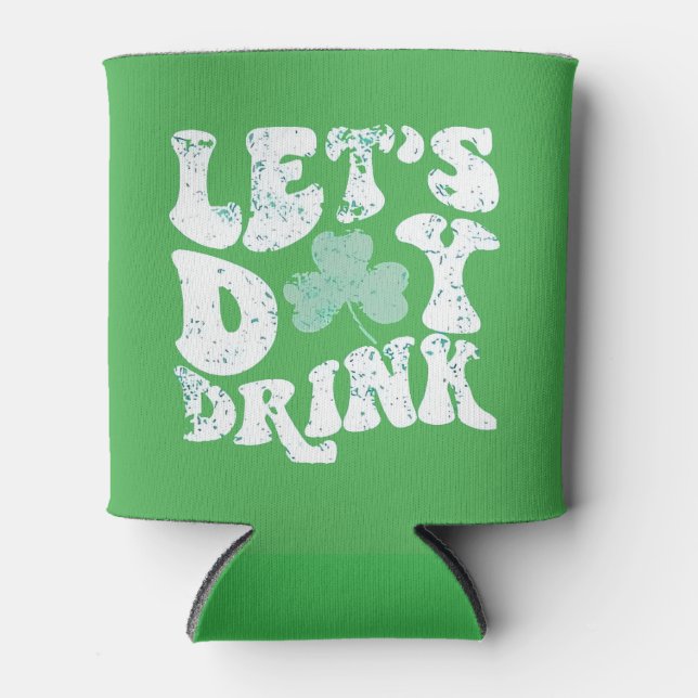 Porta-lata Vamos Day Drink Rua Patrick Paddy Lucky Charm (Frente)