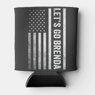 Porta-lata Vamos Go Brenda American Flag Election