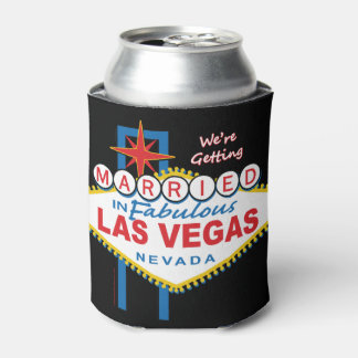 Porta-lata Vamos nos casar em Las Vegas