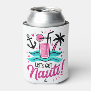 Porta-lata Vamos nos divertir! Caneca térmica para despedida 