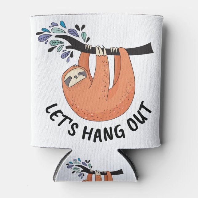 Porta-lata Vamos relaxado (Frente)