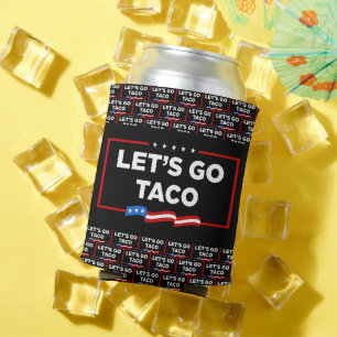 Porta-lata Vamos Vai Taco Trump Sempre Fala Engraçado