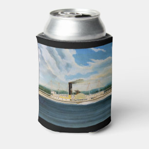 Porta-lata Vanderbilt barco a vapor 1847