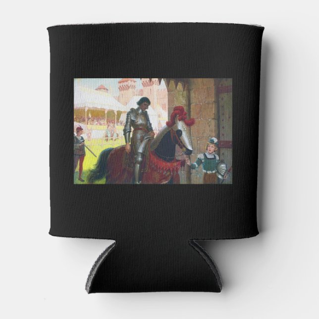 Porta-lata Vanquished, by Edmund Blair Leighton (Frente)