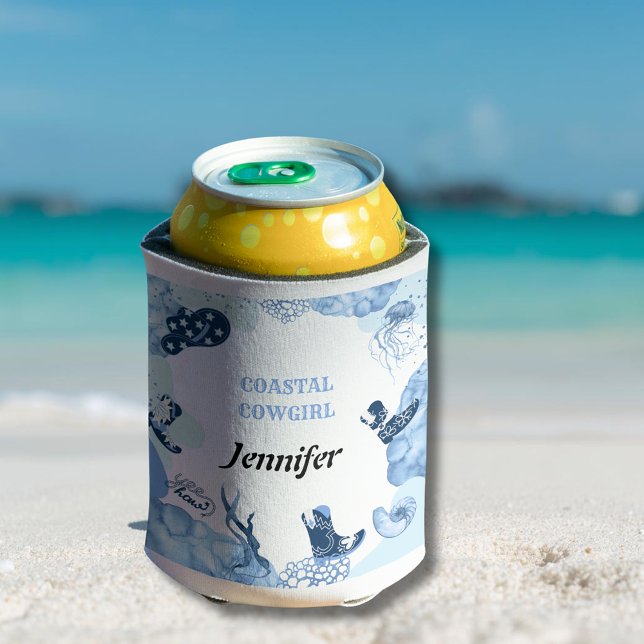 Porta-lata vaqueiro-costeiro azul (Criador carregado)