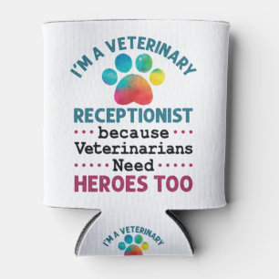 Porta-lata Vara de Apreciação Cuta do Recepcionista Veterin