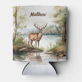 Porta-lata Veado branco personalizado pode resfriar