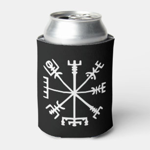 Porta-lata Vegvísir (compasso de Viking)