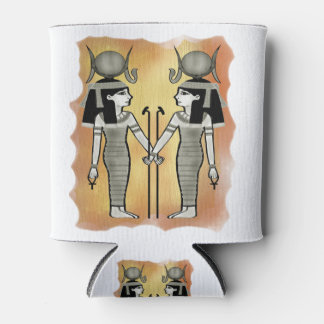 Porta-lata Velha arte Hathor deusa do amor deus egípcio