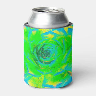 Porta-lata Verde limão Chartreuse Suculente Sedum Rosette