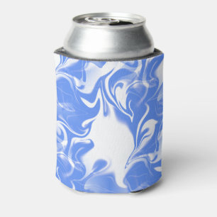 Porta-lata Vermelhidão Branca Claro Azul