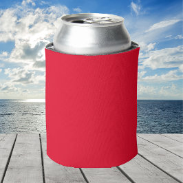 Porta-lata Vermelho Cádmio Cor Sólida