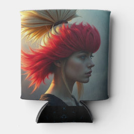 Porta-lata Vermelho e loiro