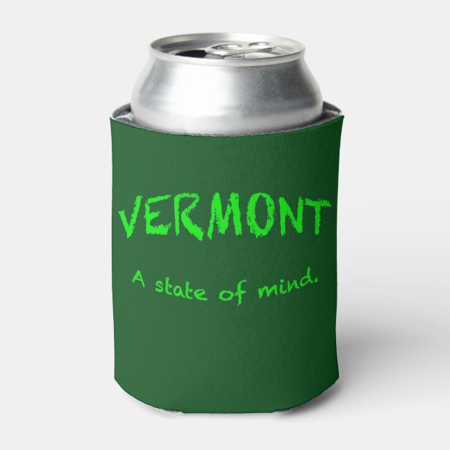 Porta-lata Vermont Can Cooler (Can Front)