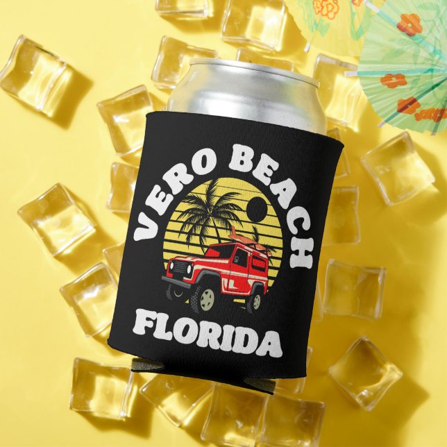 Porta-lata Vero Beach, Florida (Verão in situ)