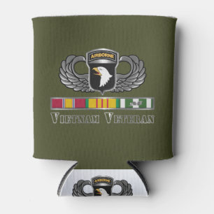 Porta-lata Veterano da Divisão Aerotransportada 101 no Vietnã