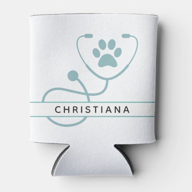Porta-lata Veterinários Veterinários Personalizados (Frente)