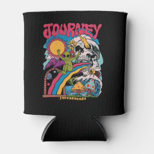 Porta-lata Viagem, Caveira Estética, Crânio De Cogumelo Vinta