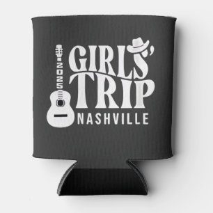 Porta-lata Viagem de Garotas Nashville 2025 Férias Verão 
