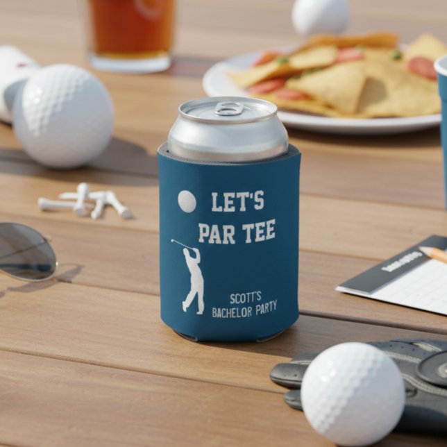 Porta-lata Viagem de Golfe da Festa de Despedida de Solteiro (Criador carregado)