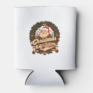 Porta-lata Vibrações de Natal Coroa de Sininhos do Papai Noel