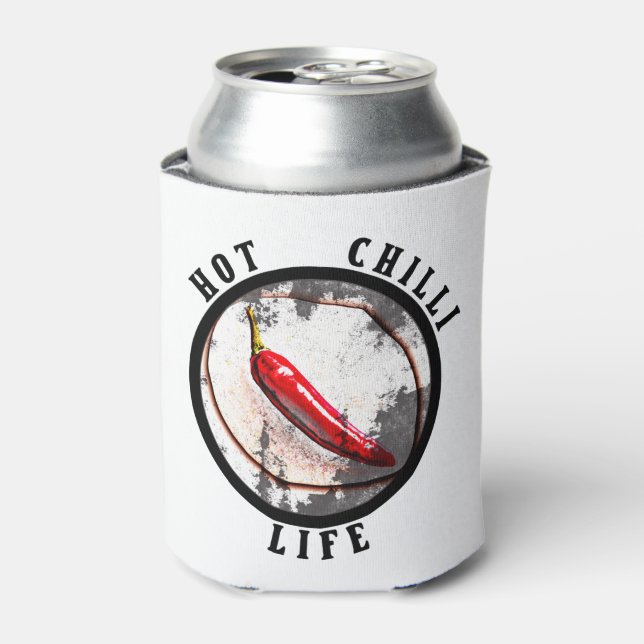 Porta-lata Vida com pimenta quente (Can Front)