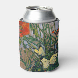 Porta-lata Vincent van Gogh - Borboletas e Papoulas