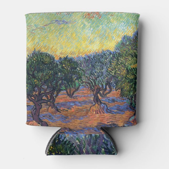 Porta-lata Vincent Van Gogh Olive Grove Impressionismo Arte (Frente)