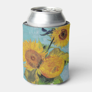Porta-lata Vincent Van Gogh - Três Girassóis num Vaso