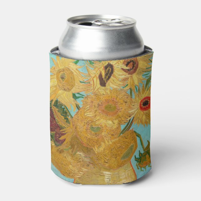 Porta-lata Vincent Van Gogh - Vase com Doze Girassóis (Can Front)