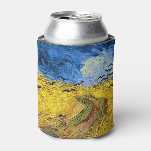 Porta-lata Vincent van Gogh - Wheatfield com Crows (Can Front)