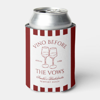Porta-lata Vino Antes da Bachelorette dos Voos