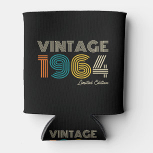 Porta-lata Vintage 1964 Limited Edition 60th Birthday