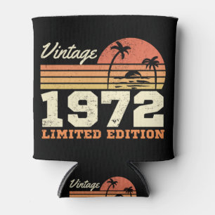 Porta-lata Vintage 1972 52nd Birthday