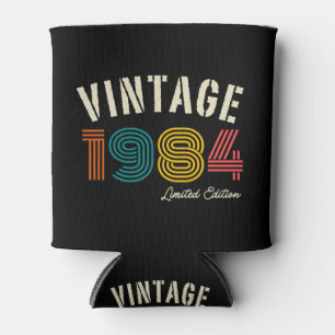 Porta-lata Vintage 1984 41rua Aniversário