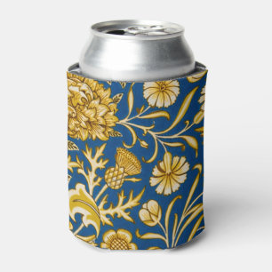 Porta-lata Vintage Arte Floral Cherwell Azul de William Morri