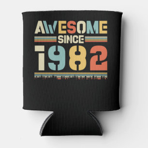 Porta-lata Vintage Birthday 1982