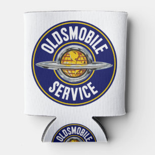 Porta-lata Vintage do Serviço Oldsmobile.