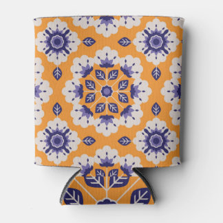 Porta-lata Vintage Floral Invisível: Beleza Eterno.
