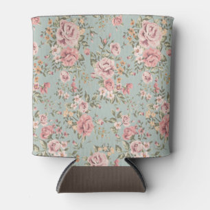 Porta-lata Vintage Floral Wallpaper