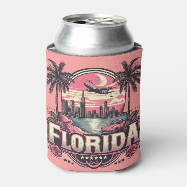 Porta-lata Vintage Florida (Can Front)