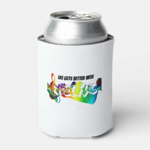 Porta-lata Vintage Legal Music Cooler